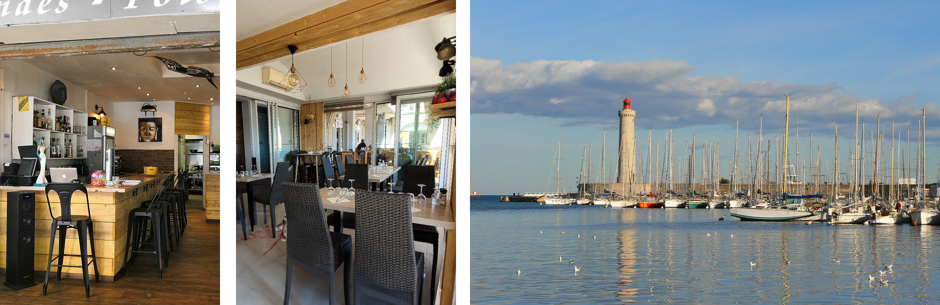 Le restaurant - Le 7 River - Restaurant étang de Thau - restaurant SETE